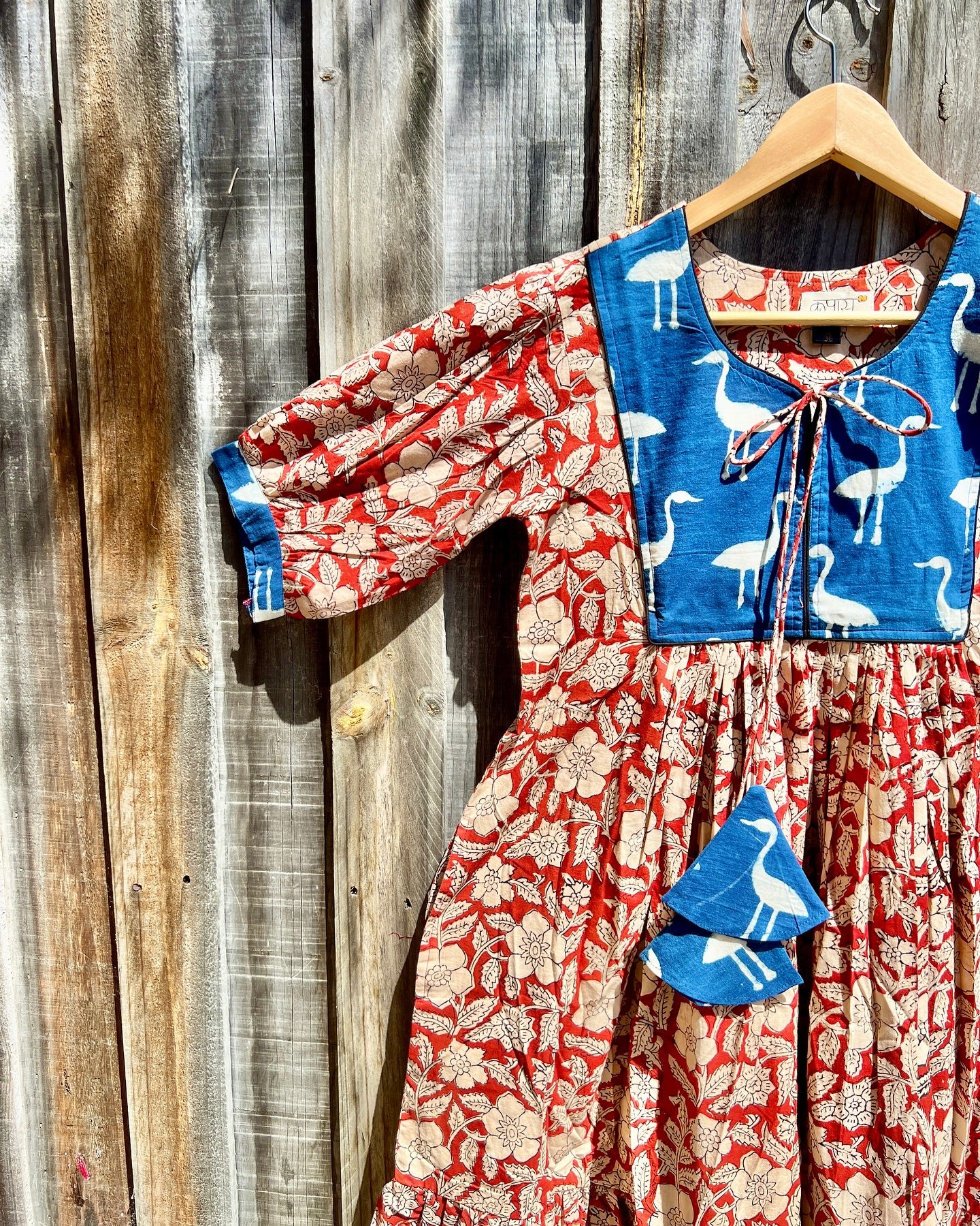 LEILA - Hand Block Printed Dress