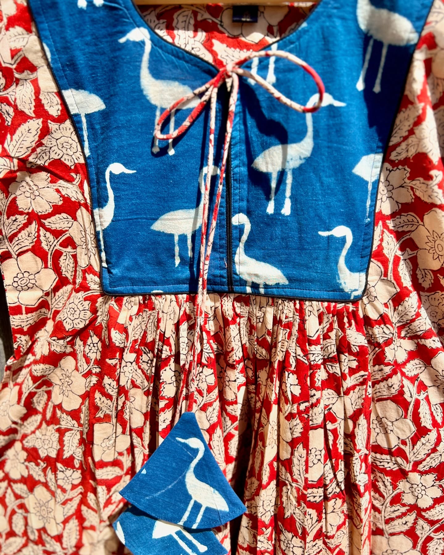 LEILA - Hand Block Printed Dress