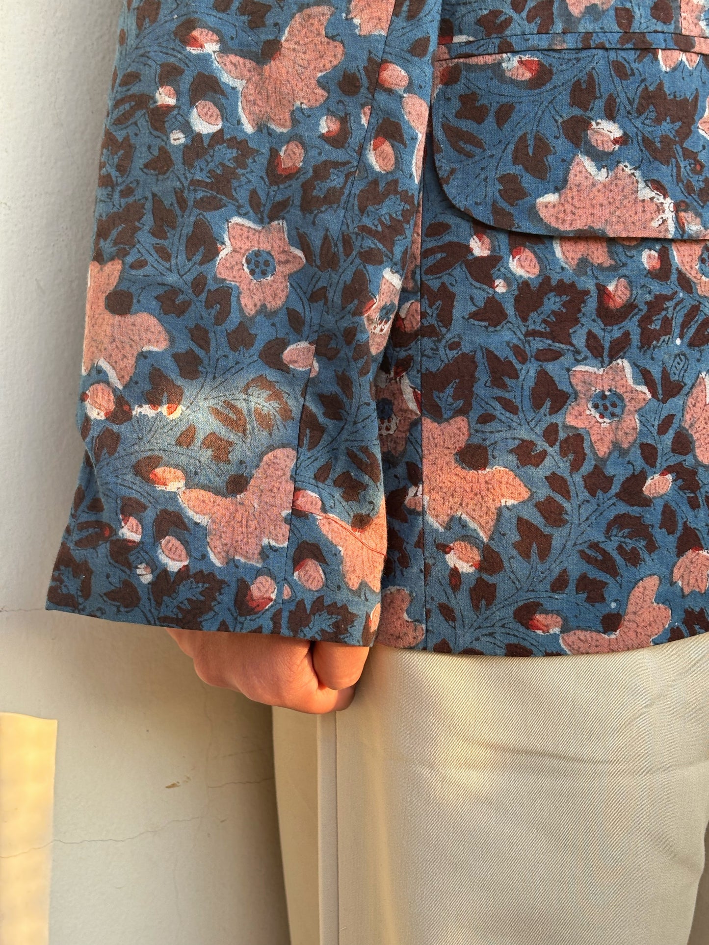 AFSANA- Cotton Jackets in Indigo